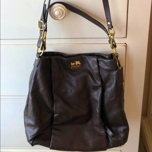 Coach Leather Shoulder Bag